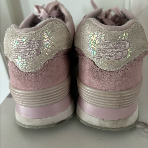 New balance 574 women’s pink suede - Picture 11 of 11